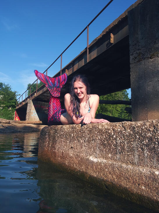 Mermaid, freak for the creek
