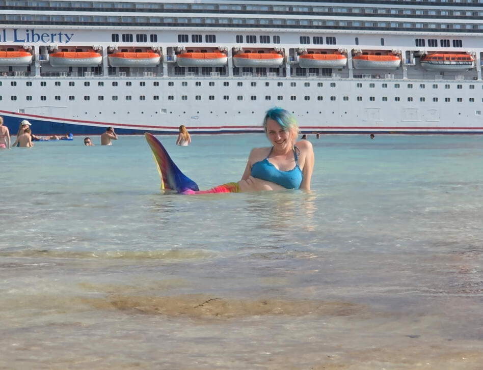 Mermaid on the Beach