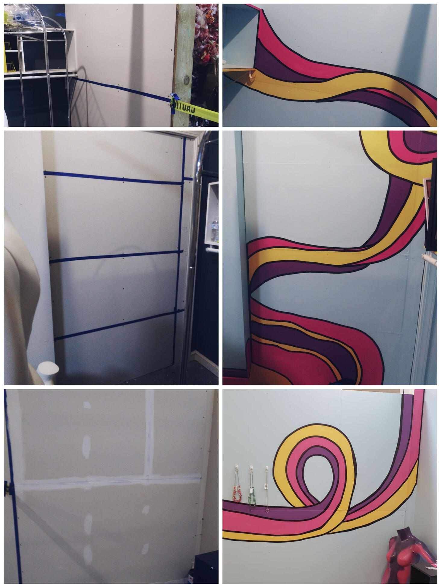 shop walls