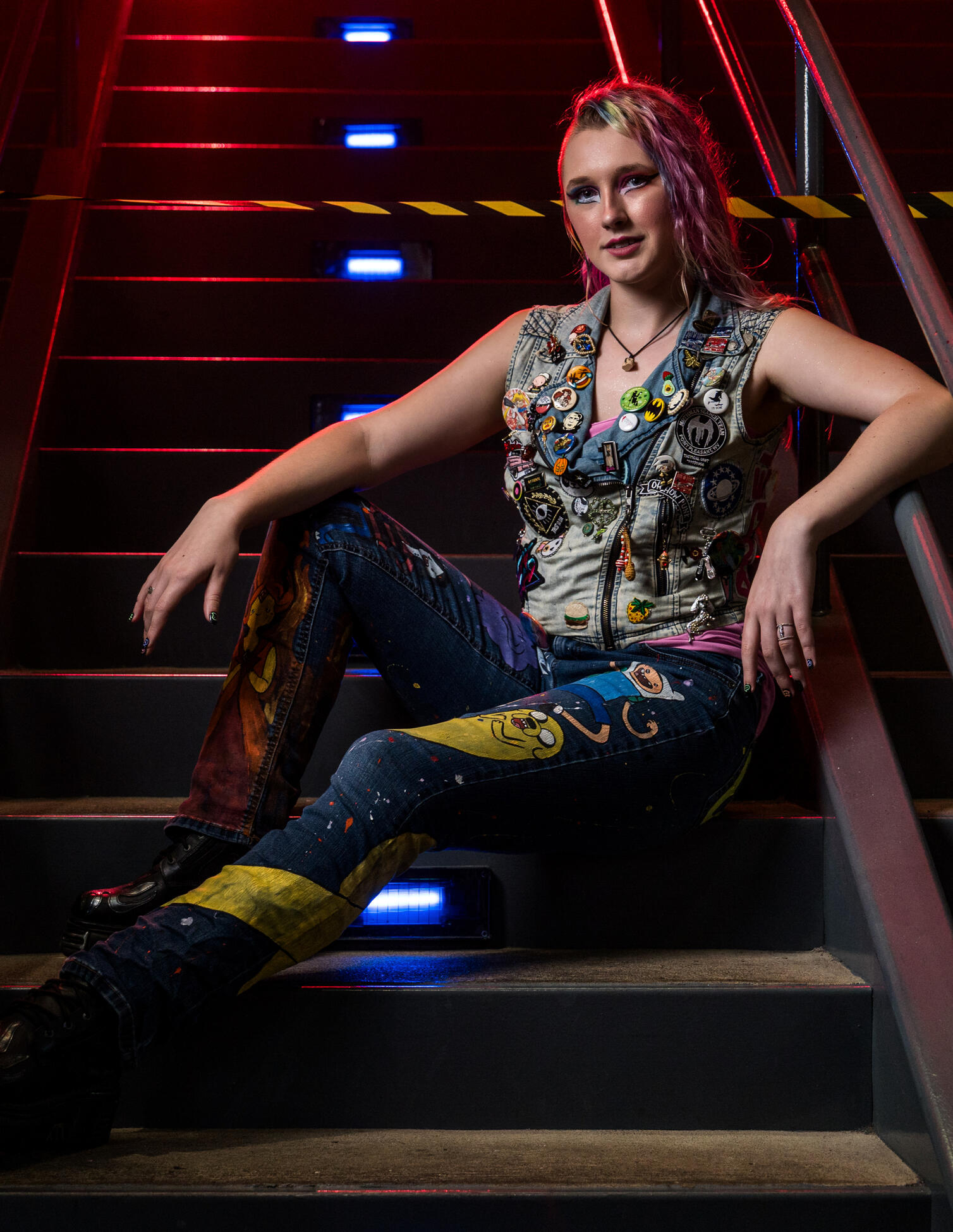 Adventure time jeans -editorial picture (📸Scott Snider)