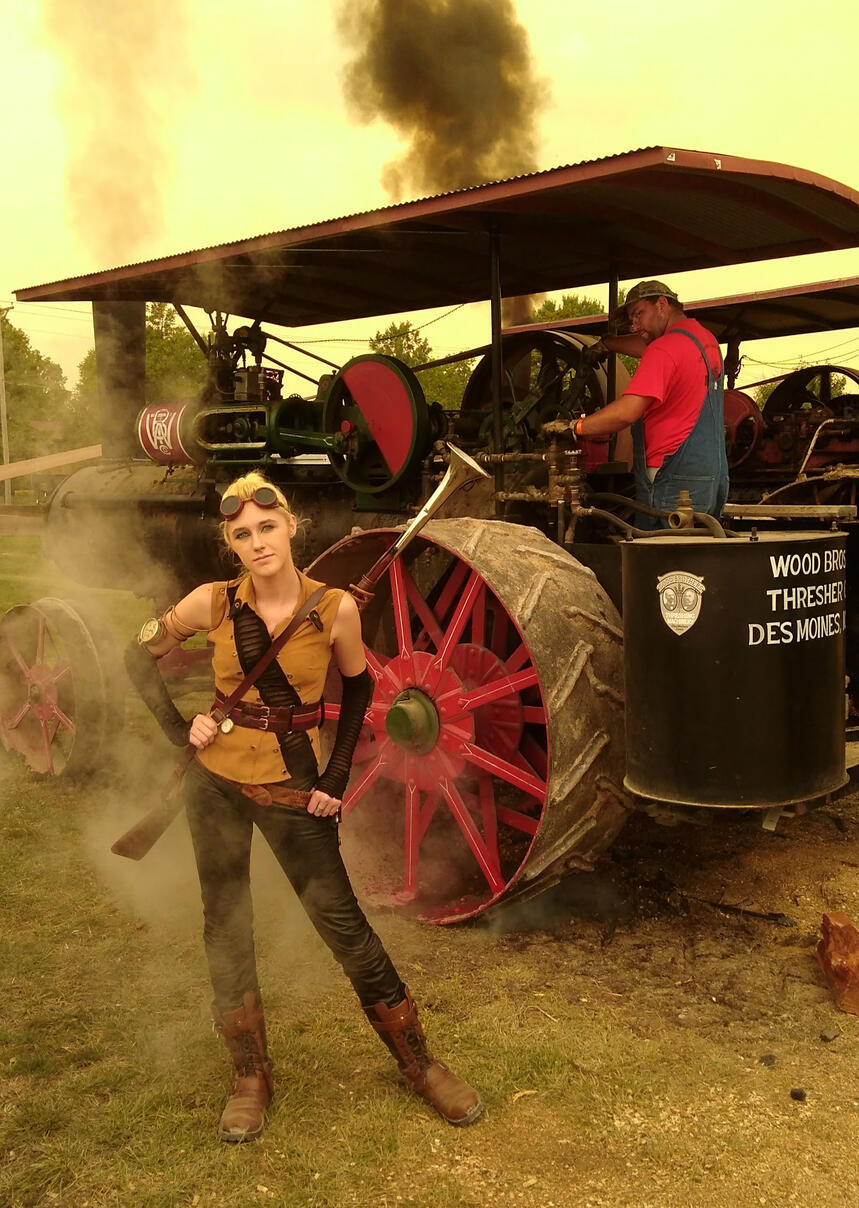 the Old Threshers Reunion, IA